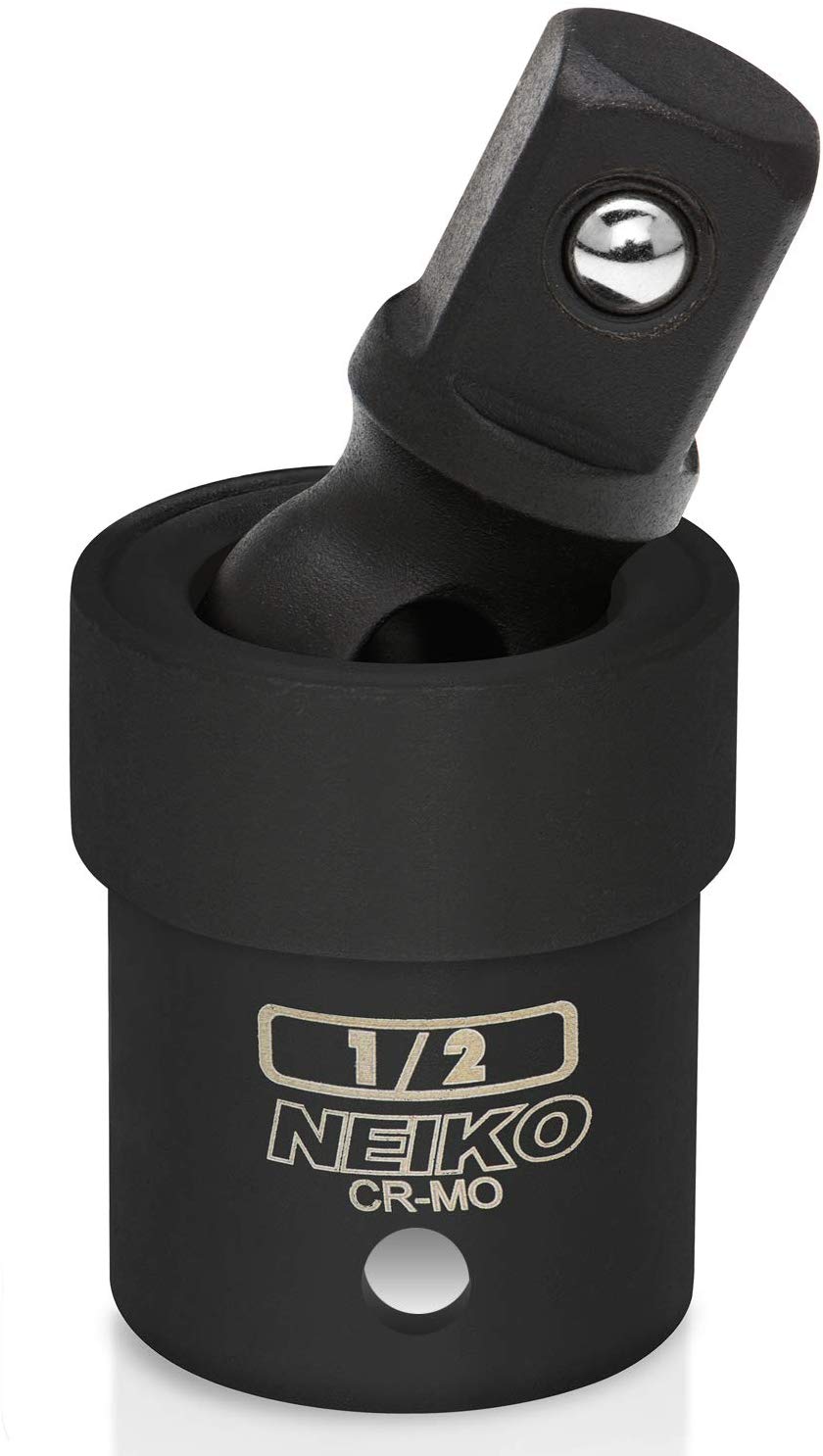 1/2 Inch Universal Impact Black Socket Wobble