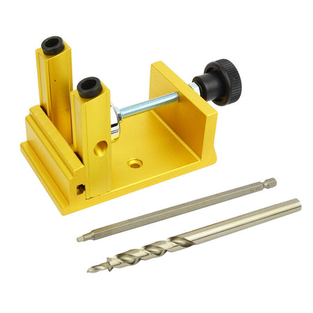 Pocket Hole Drilling Jig Faceframe Guide Kit - tool