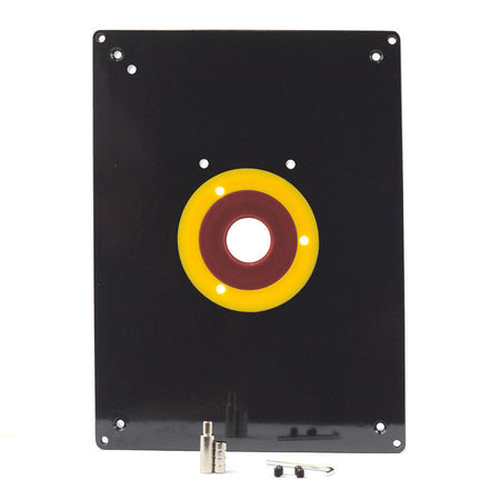 Square Router Base Insert Plate for Plunge Router Table - tool