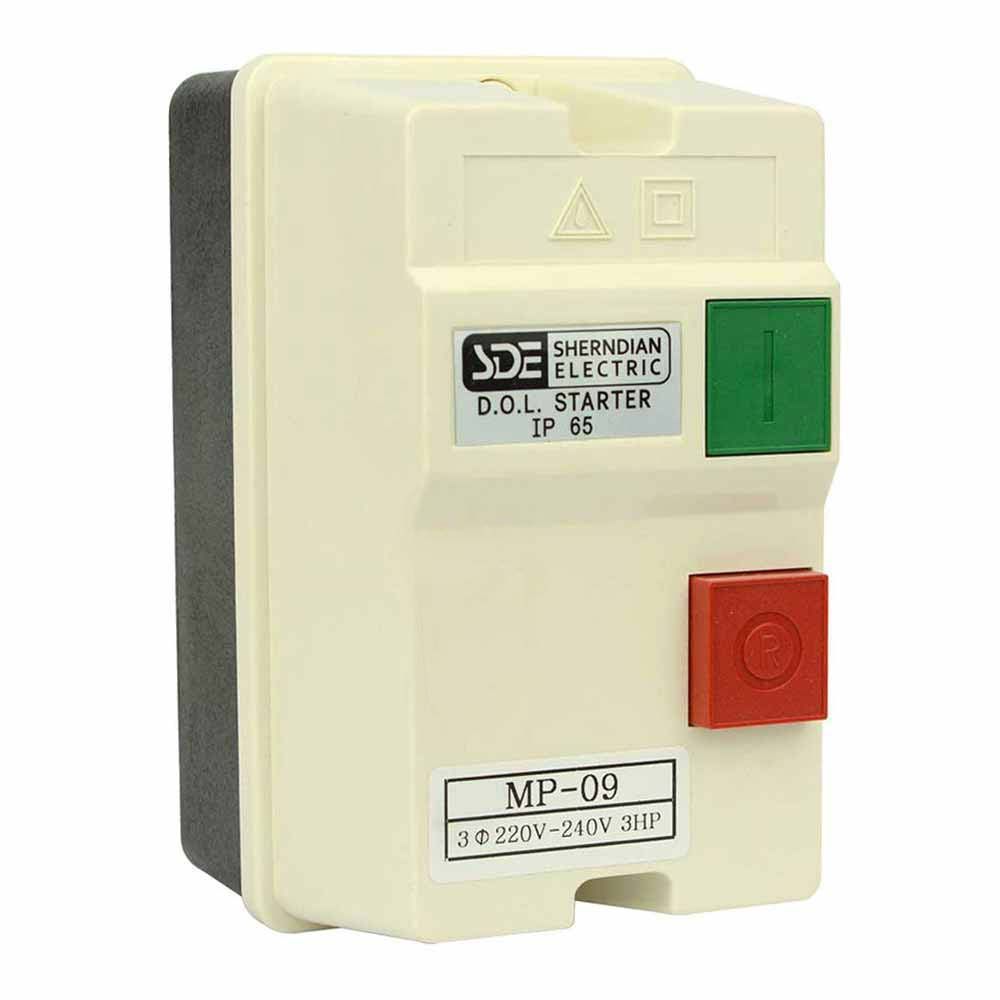 Three 3 Phase Magnetic Starter Control Switch - tool