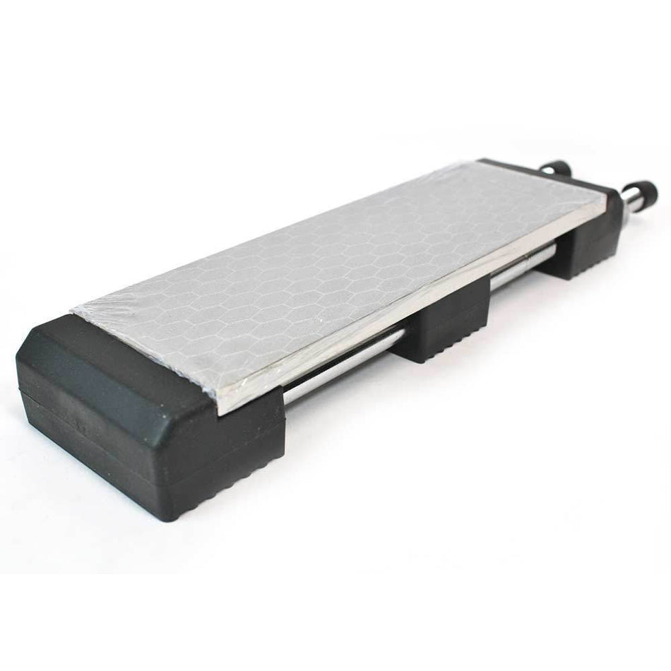 Double Sided Diamond Sharpening Stone 400/1000 Grit with Holder - tool