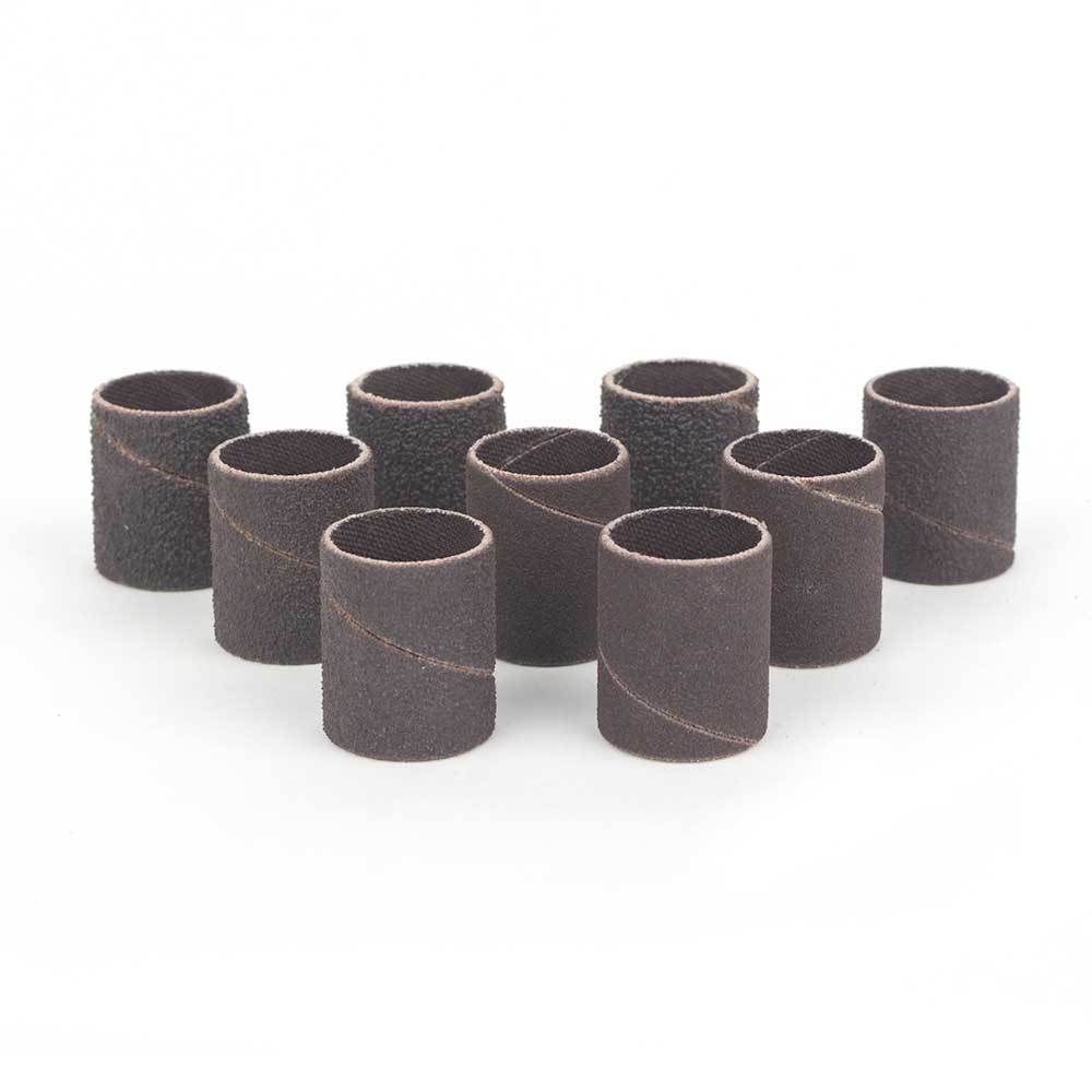 9PC Pack of 3/4" x 1" Inch Diameter Sanding Drum Sleeves - tool