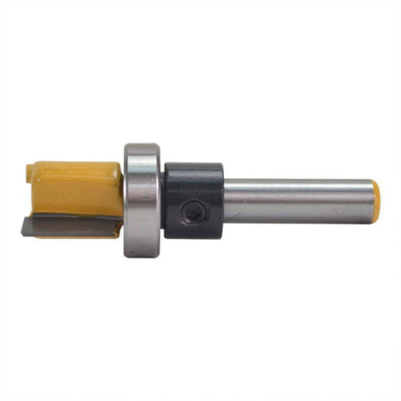 1/2" Hinge Template Mortising Router Bit With Top Rail Bearing Guide - tool