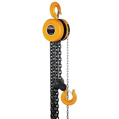 5 Ton Hand Overhead Engine Equipment Chain Hoist Lift Fall Manual - tool