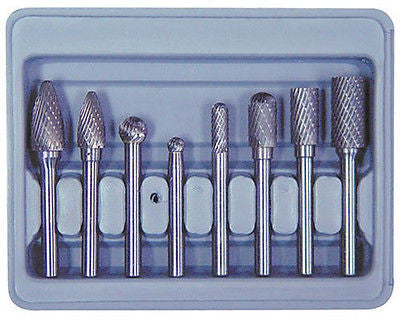 8 Piece Rotary Carbide Tool Bit Set - tool