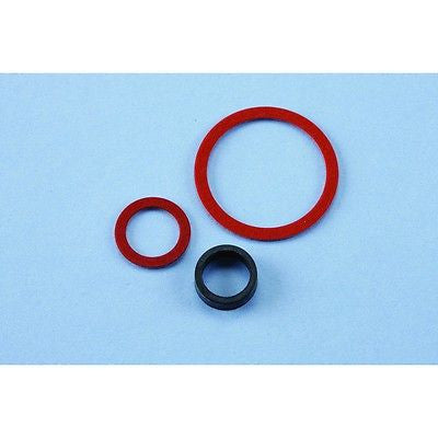 141 Piece Fiber Rubber Flat Seal Washer Assortment Kit Plumbing Sink Faucet Sealing - tool