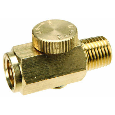 Brass Inline In-Line Air Pressure Regulator Flow Control - tool