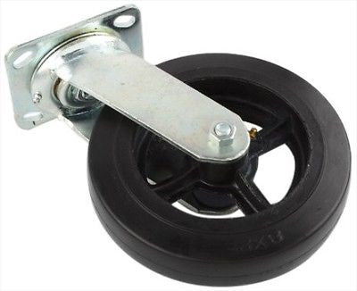 8" Heavy Duty Caster Wheel with Ball Bearing Swivel - tool