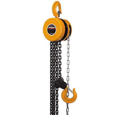 1 Ton Manual Engine Hoist Block and Tackle Lift - tool