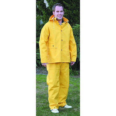 Men's Vinyl 2-Piece Raincoat & Pants - tool