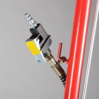 22 Ton Air Powered Power Over Hydraulic Bottle Truck Axle Floor Jack Lift Axle - tool