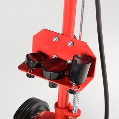 22 Ton Air Powered Power Over Hydraulic Bottle Truck Axle Floor Jack Lift Axle - tool