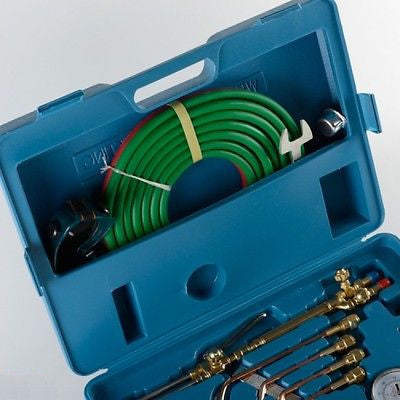 Portable Oxygen Acetylene Gas Welding Welder Outfit Set Kit - tool