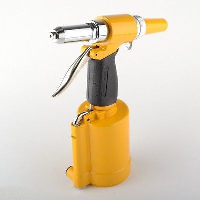 Air Power Driven Hydraulic Pop Rivet Riveting Gun Tool Squeezer Riveter Kit - tool