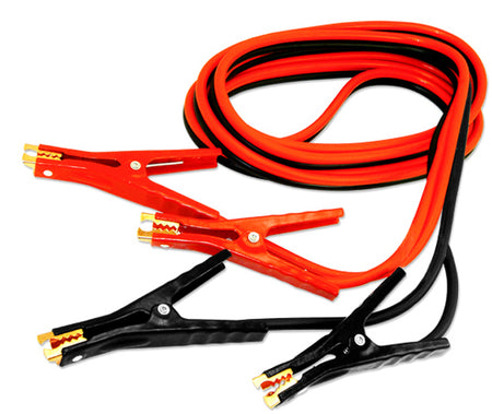 4 Gauge 20 Foot Booster Jumper Cable Set - tool