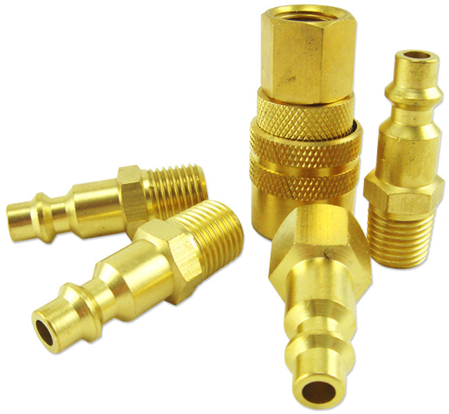 Brass Air Hose Coupler Set - tool