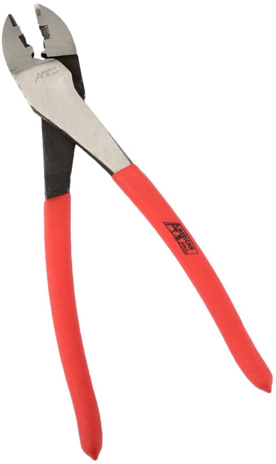 10" Electrical Terminal Crimping Pliers Crimper