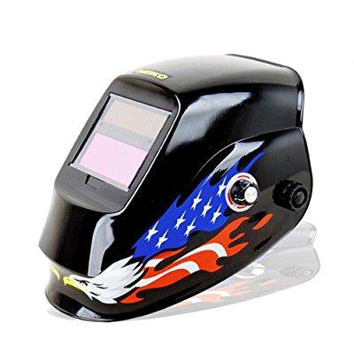 Auto Dark Darkening Eagle design Mig Welding Solar Helmet Hood Welder's Face Head Mask