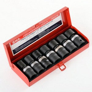 1/2" Drive Impact SAE Universal Wobble Socket Set - tool