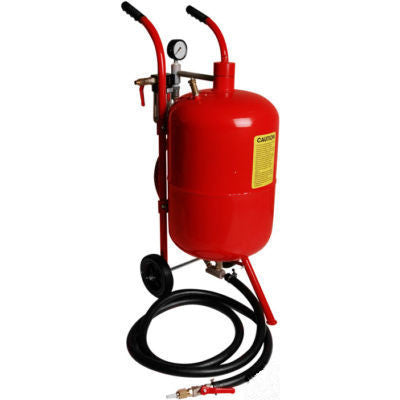 Portable Sand Pot Abrasive Sandblasting Machine Gun Bead Blaster Blasting Tool - tool