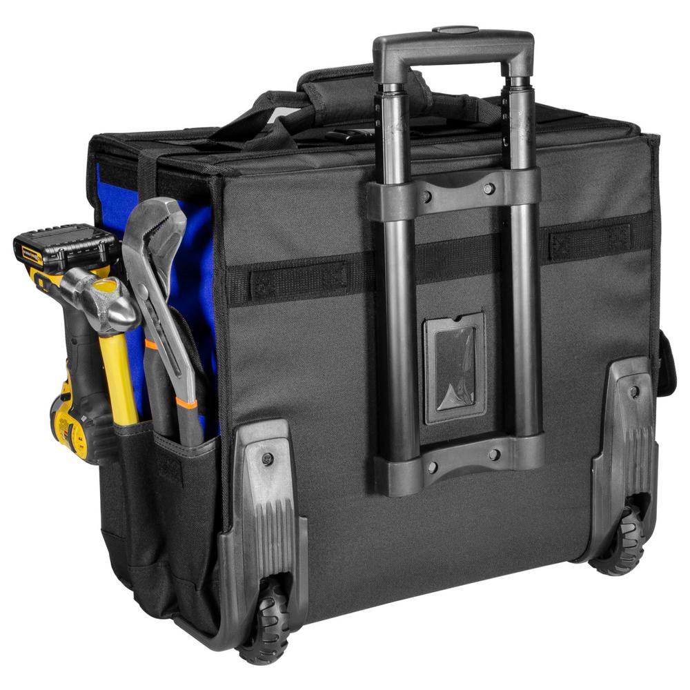 Large Rolling Tool Storage Bag Case - tool