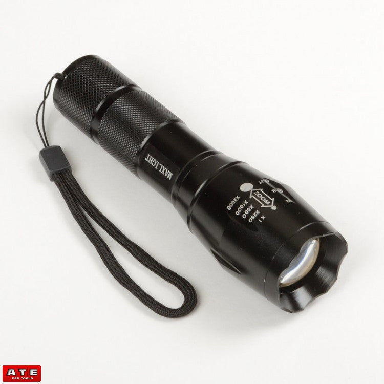 Adjustable Zoom Mini Super Bright Flashlight - tool