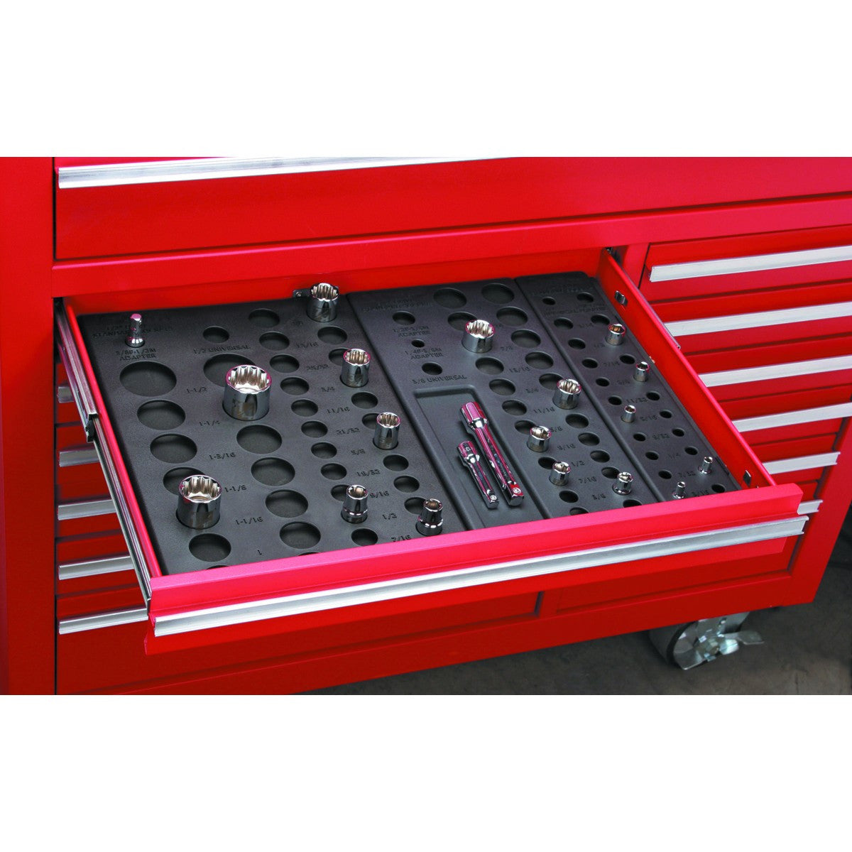 Plastic Socket Rack Drawer Organizer for Tool Box - tool