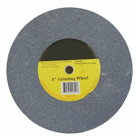 Replacement 8" Round Grinding Stone Wheel for Bench Grinder - tool