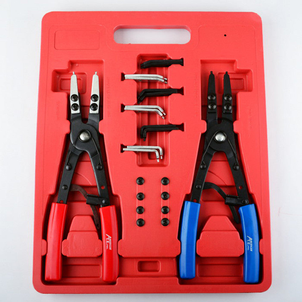 Large Big 10" Snap Retainer Internal External Tool Set Snapring Ring Plier - tool