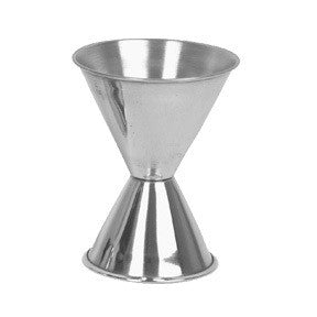 Medium Stainless Steel Jigger Bar Drink Measuring Cup - tool