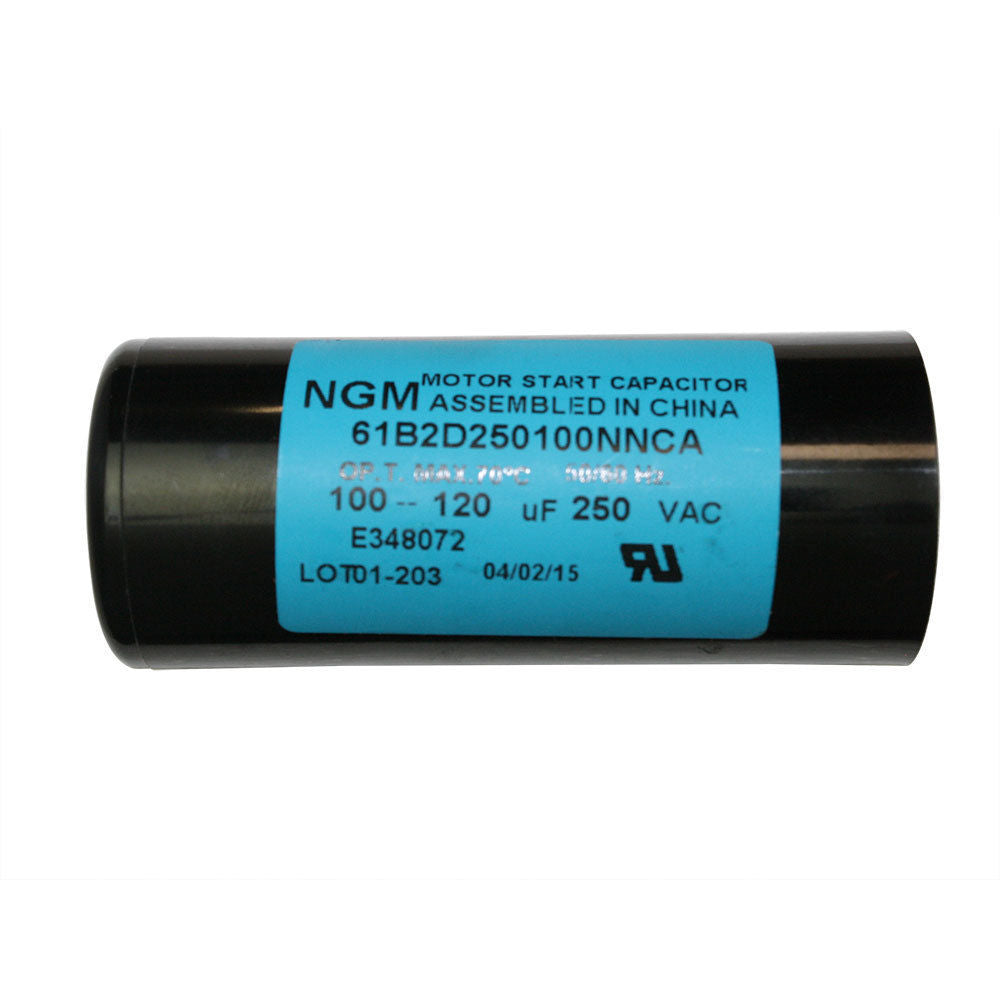 Electric Motor Starting Starter Capacitor 100MF @ 250 Volt 100-120uF/250V Air Compressor - tool