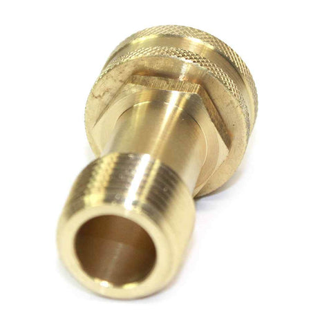 Brass 1/2" NPT Male Pipe to Female Garden Hose Fitting Adaptor - tool