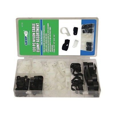 Nylon Cable Clamp Assortment 120-pcs - tool