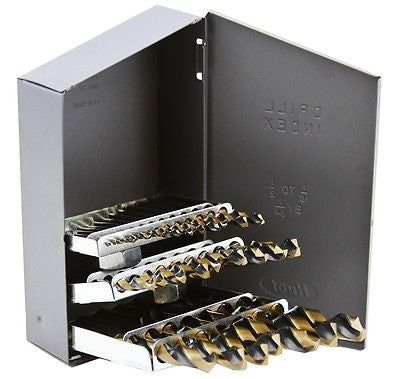 29 Piece Cobalt Fractional US Drill Index Bits - tool