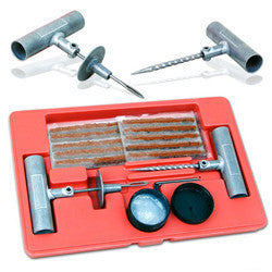 Auto Car Tubeless Tire Repair Plug Patch Tool Kit - tool