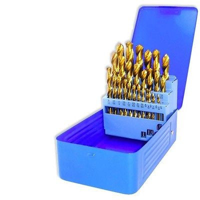 29 Piece Titanium Drill Bit Set - tool