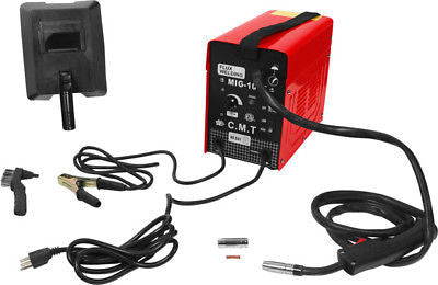 90 Amp Wire Fed Feed Flux Mig Welder Machine No Gas Arc Welding Machine Kit - tool