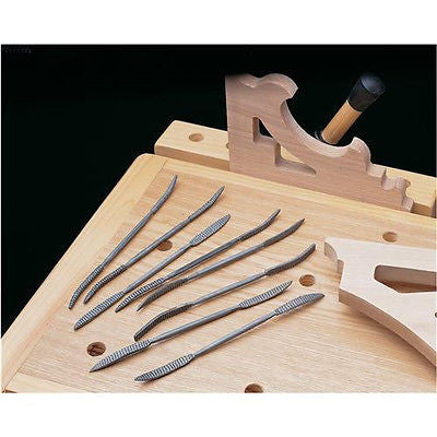 8 Piece Riffler Rasp Set - tool