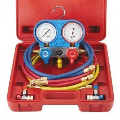 AC Auto Air Conditioning AC Refrigeration Tool Gauges Set Refrigerant - tool