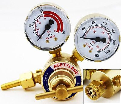 Replacement Acetylene Gas Welding Regulator Gauge - tool