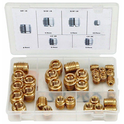 Wood to Machine Brass Insert Bolts - tool