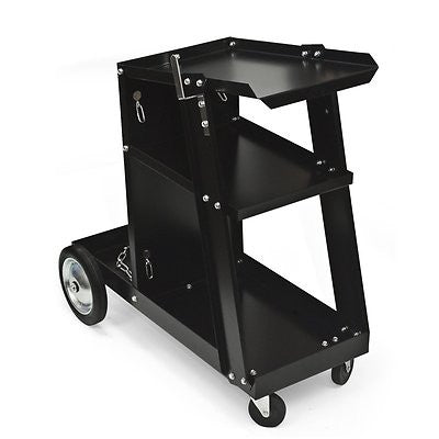 Metal Rolling Mobile Steel Arc Mig Welder Welding Tool Tank Shop Rack Cart - tool