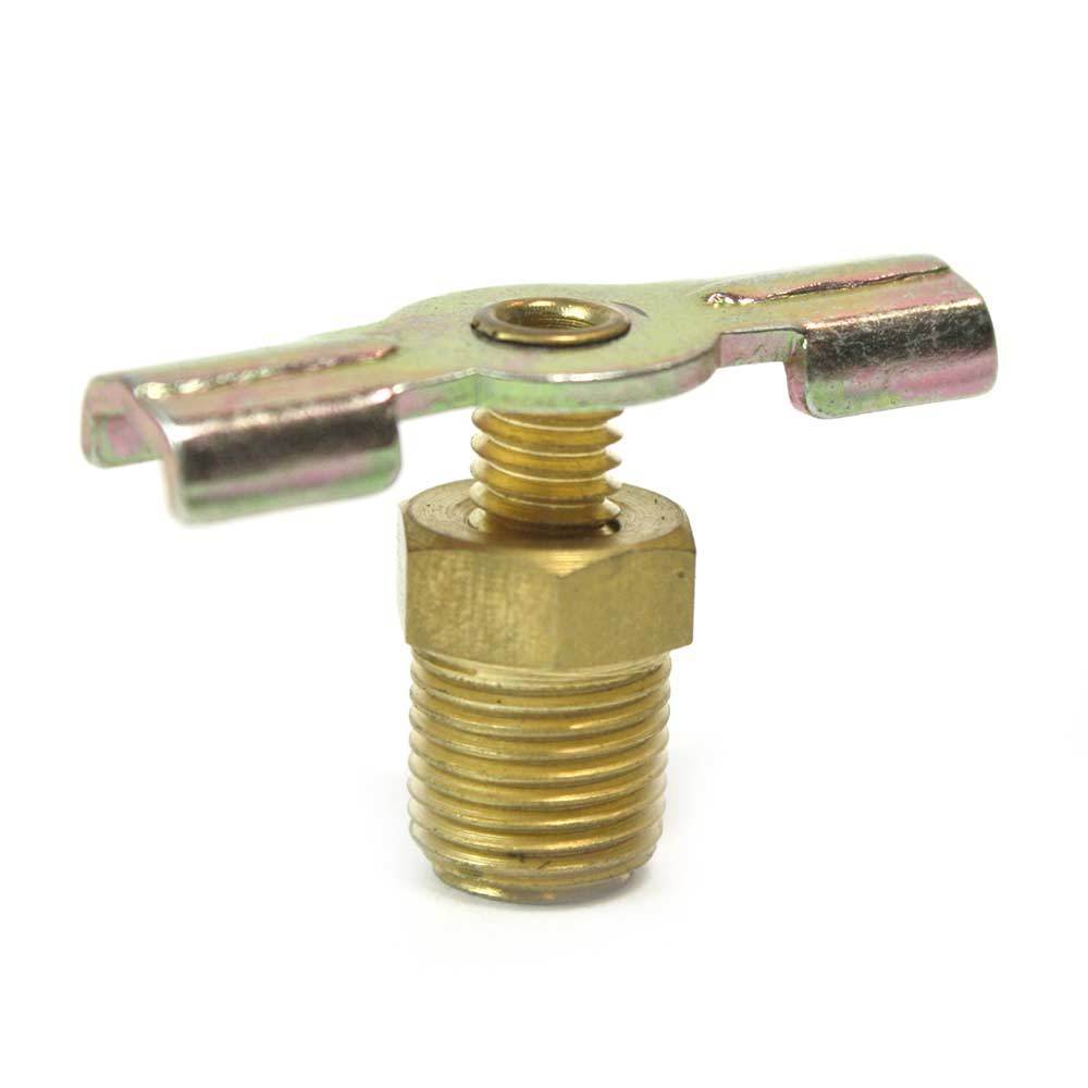 Wing Flange Type Drain Pet Cock Valve 1/8 Inch Male NPT - tool