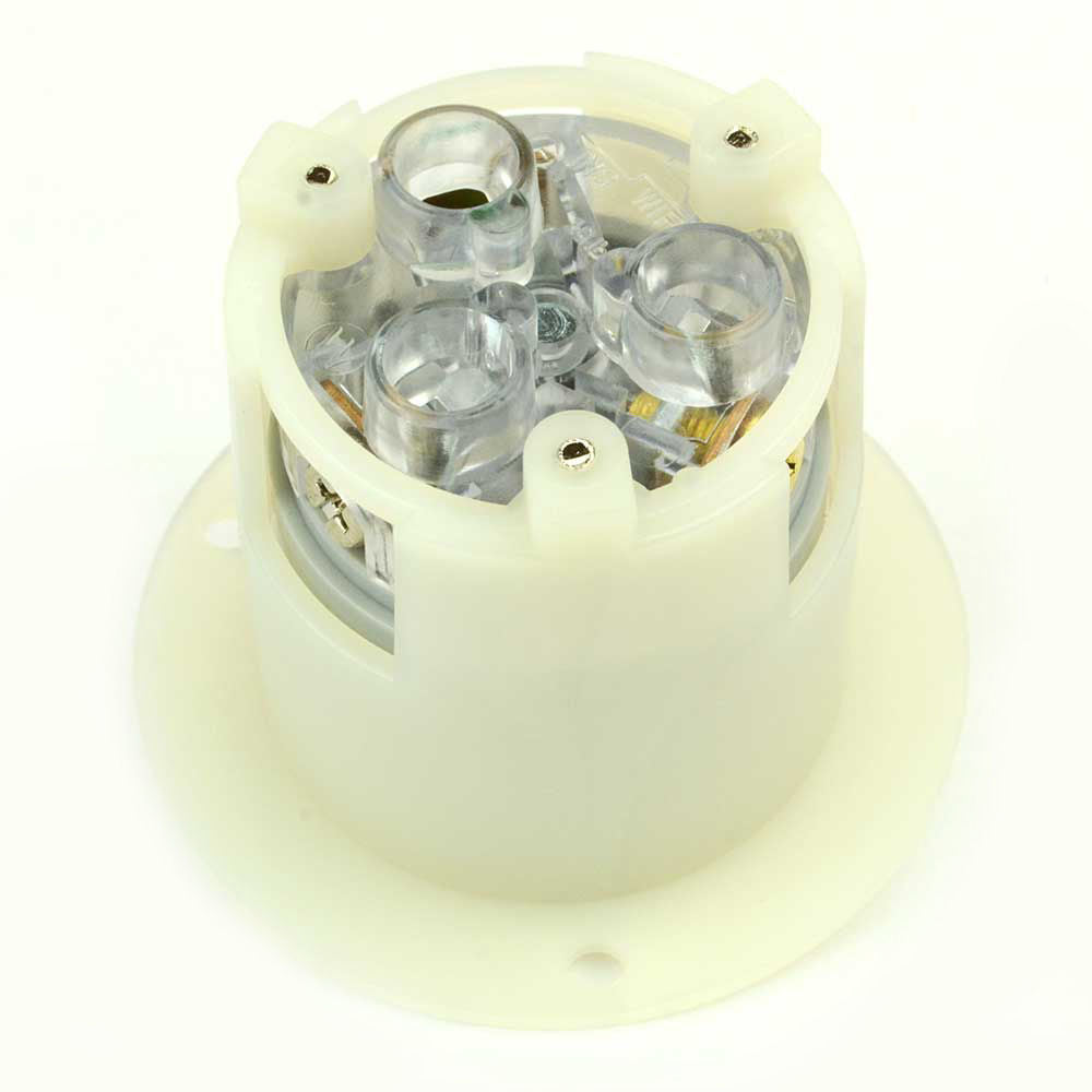 Twist Lock Flush Mount Flange Receptacle 3 Wire, 20 Amps, 125V, NEMA L5-20R - tool