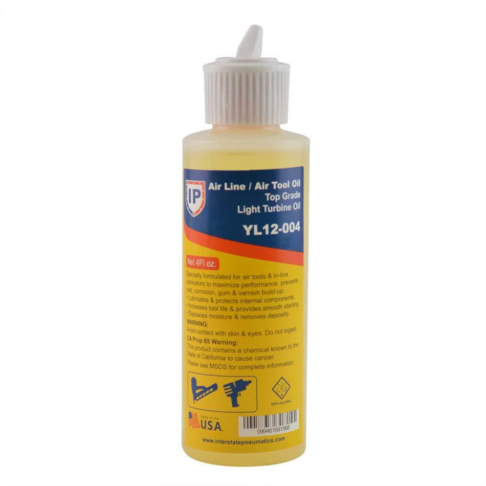 Bottle of Air Tool Oil Lubricant