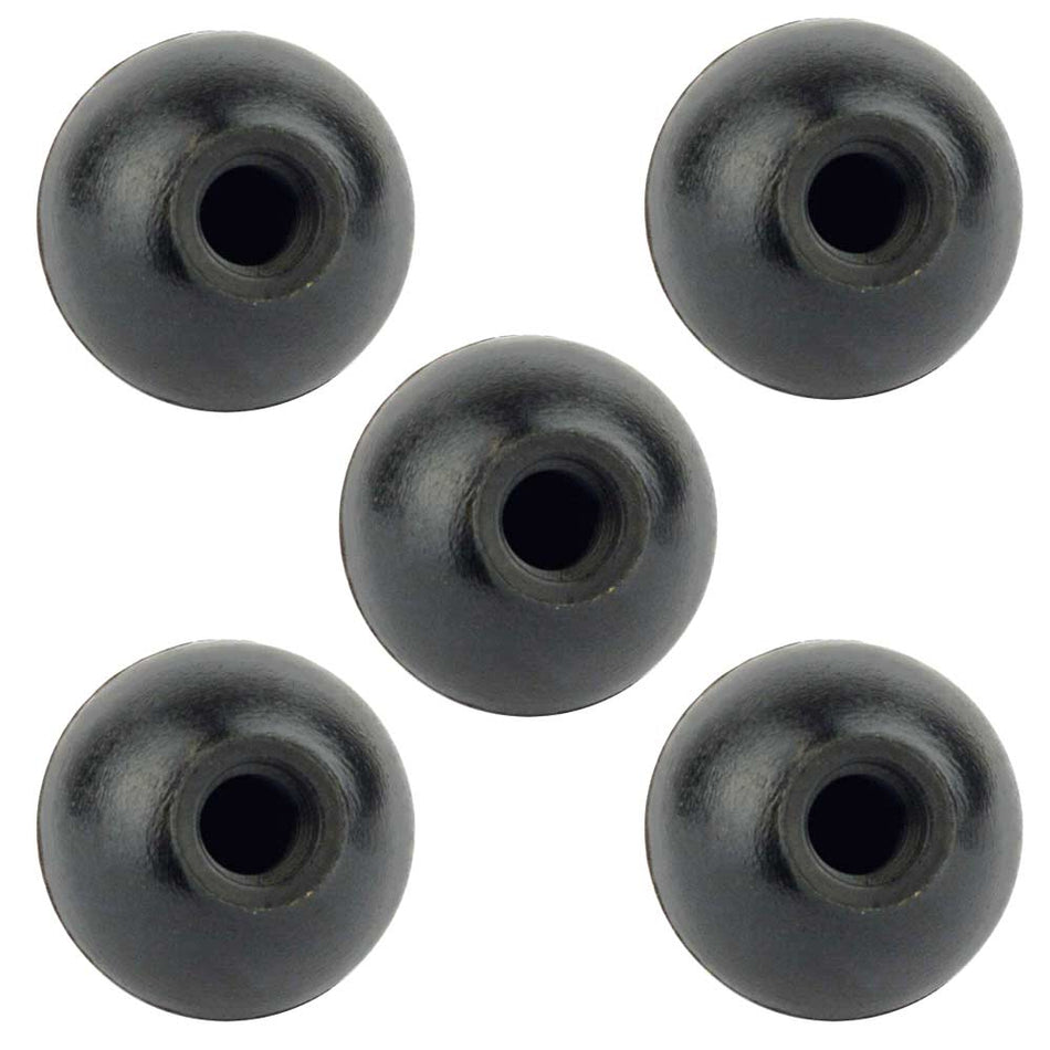 5PK Round Ball Knob Thread 5/16-18 Threaded