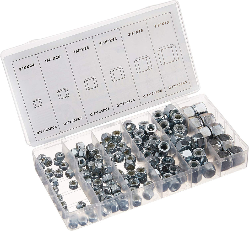 Nylon Insert Lock Nut Assortment