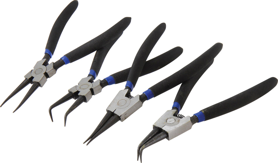 4-Pc 6” Mini Circlip and Snap Ring Pliers Set Internal External - tool