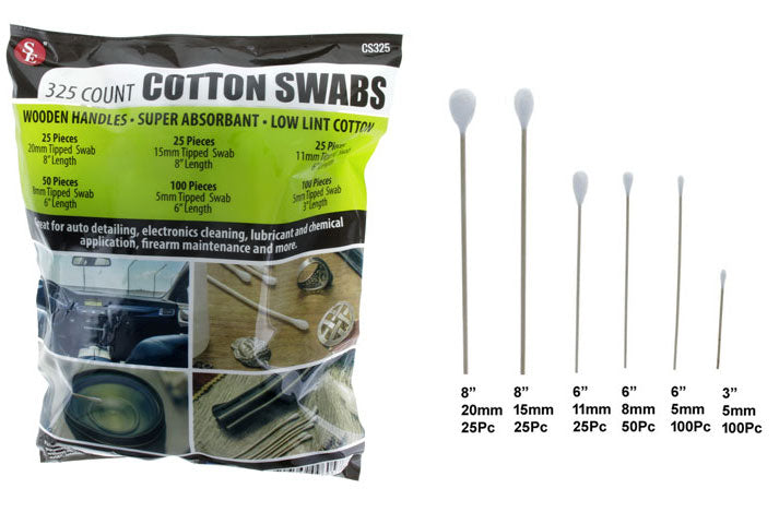 Long Q-Tip Cotton Swabs