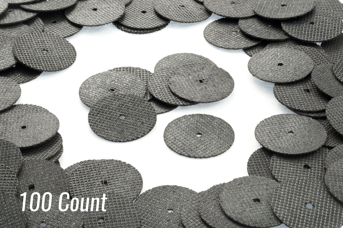 100 PC Mini Metal Abrasive Cut-Off Wheels Discs for Dremel Tool - tool